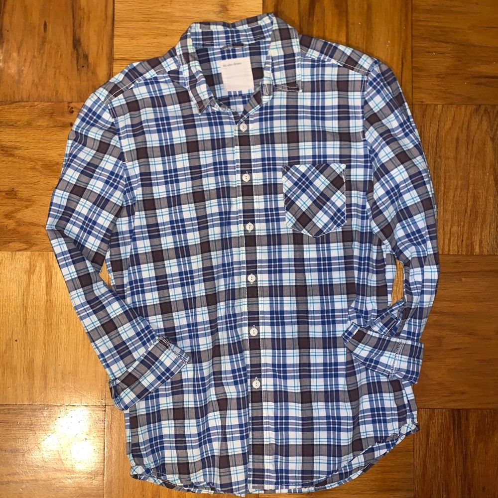 Plaid button up